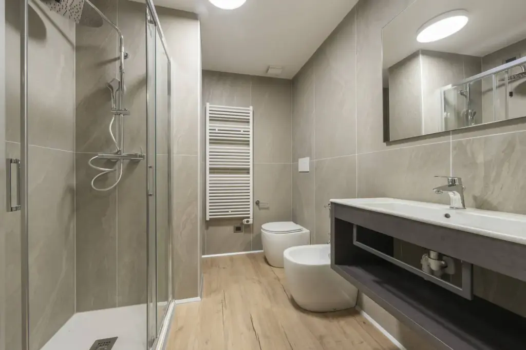 Bagno moderno e rilassante Hotel Sorapis
