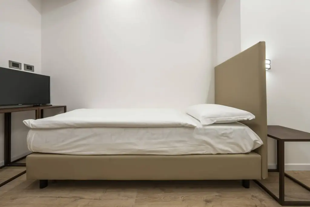 Camera moderna e accogliente all'Hotel Sorapis