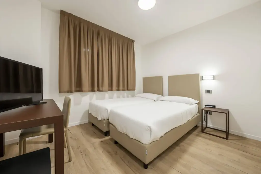 Camera tranquilla e comfort all'Hotel Sorapis
