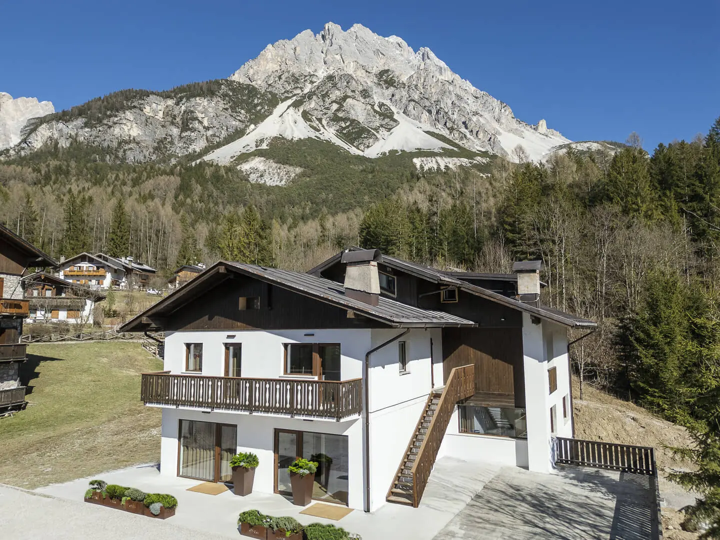 Hotel accogliente con vista Dolomiti